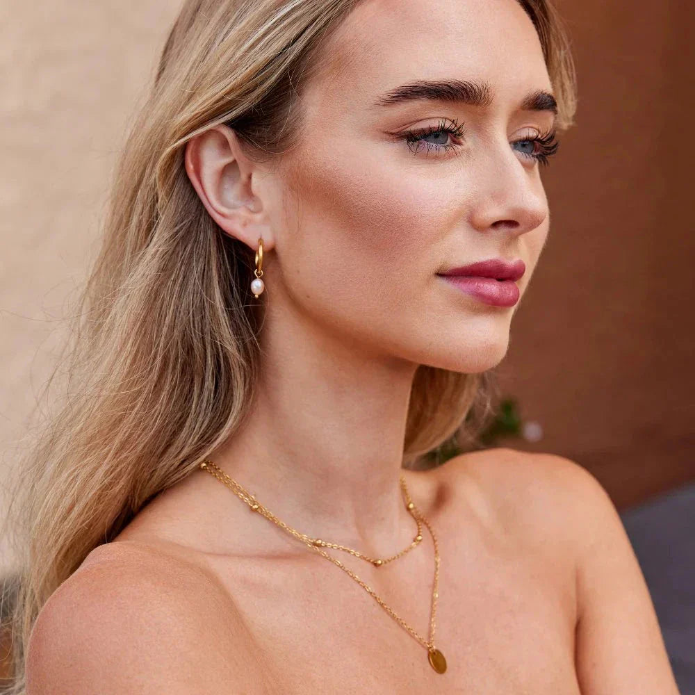 Stella Hoop Earrings
