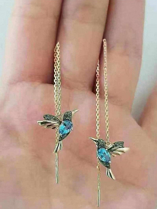 Earrings Chic & Modern Street Bird Earring / Red / Blue / Fall / Winter / Spring for Women