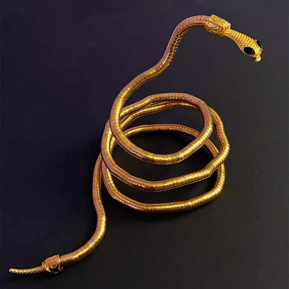 Serpentine decor gold arm cuff  | Festival Outfits Women