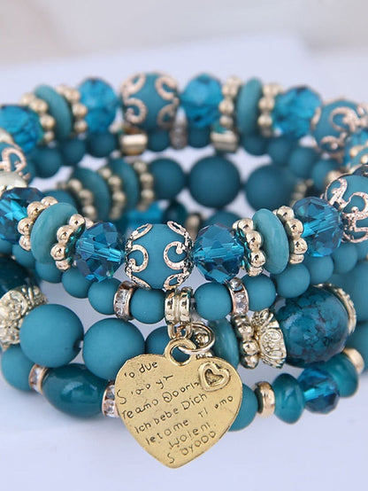 Bracelets Fashion Outdoor Heart Bracelets & Bangles for Women