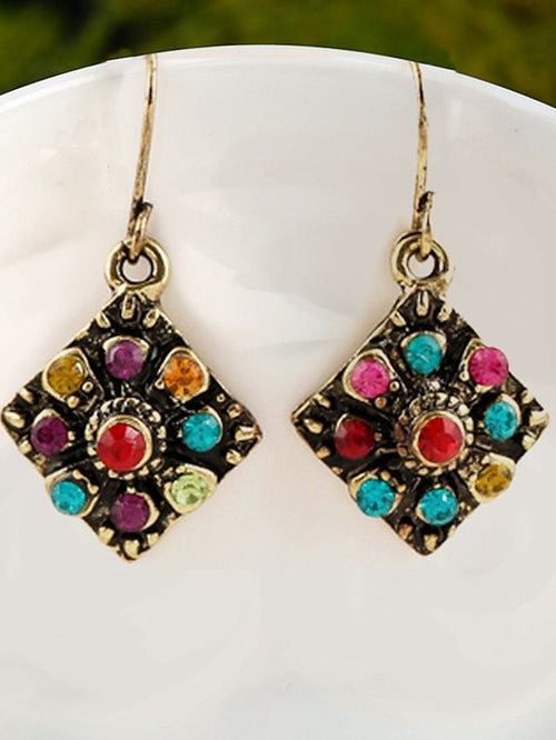 1 Pair Drop Earrings For AAA Cubic Zirconia Daily Date Alloy Classic Fashion for Women