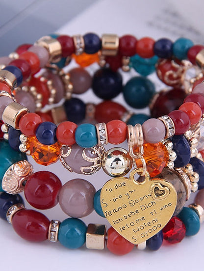 Bracelets Fashion Outdoor Heart Bracelets & Bangles for Women