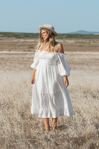 Eternal Dreaming Maxi Dress White