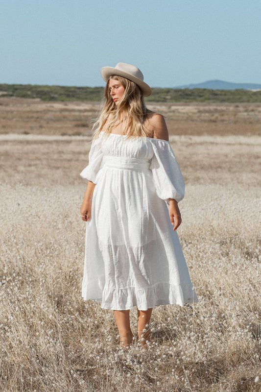 Eternal Dreaming Maxi Dress White