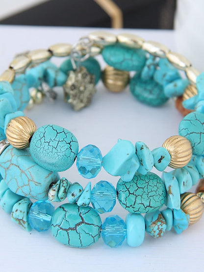 Bracelets Textured Street Geometry Bracelets & Bangles for Women