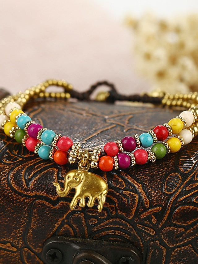 Bracelets Ethnic Style Street Elephant Bracelets & Bangles for Women