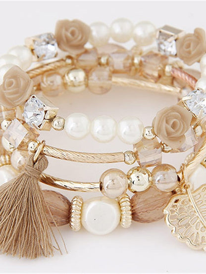 Bracelets Fashion Outdoor Leaf Bracelets & Bangles for Women