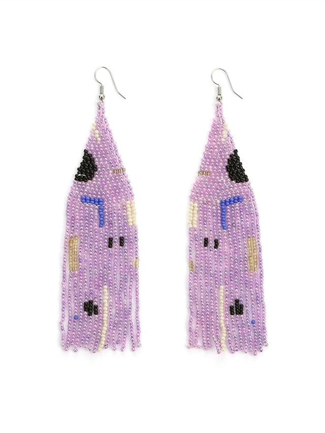 Earrings Chic & Modern Street Color Block Earring for Women