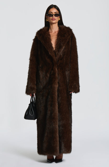 Willow Coat - Chocolate