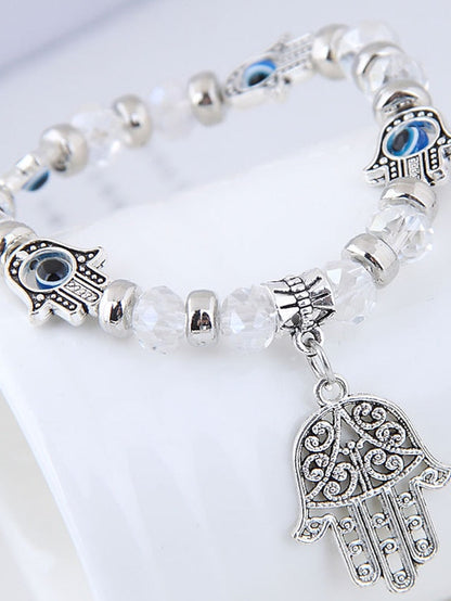 Bead Bracelet Retro Eyes Classic Plastic Bracelet Jewelry Black / White / Red For Daily for Women