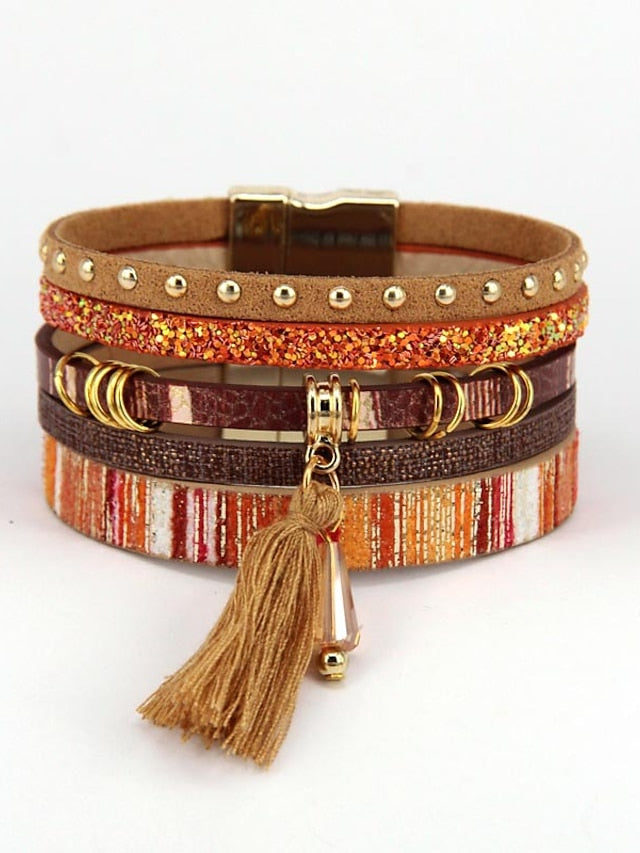 Bangle Daily Outdoor Leopard Bracelets & Bangles for Women