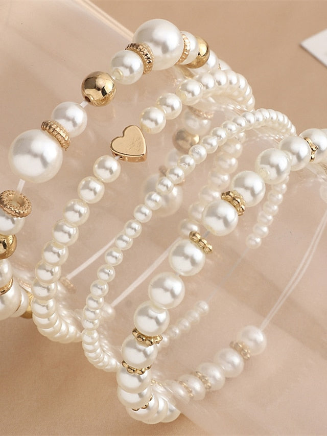 Bracelets Elegant Street Heart Bracelets & Bangles for Women