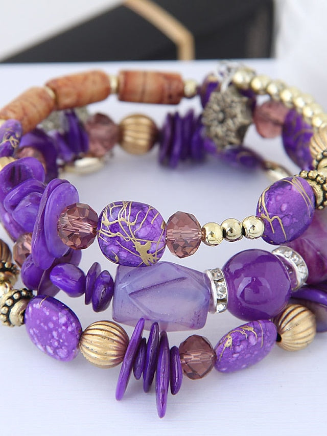 Bracelets Textured Street Geometry Bracelets & Bangles for Women