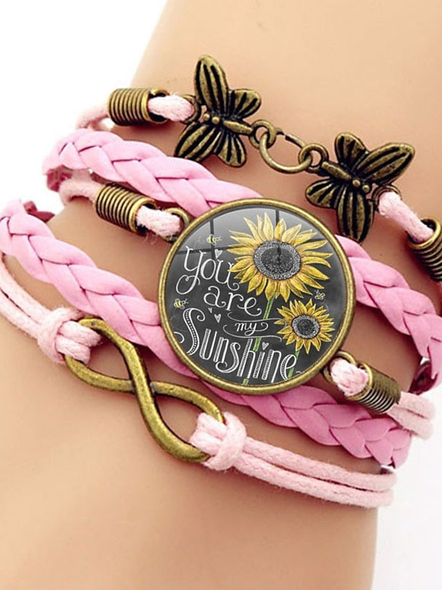 Bracelets Artistic Street Butterfly Bracelets & Bangles / White / Blue / Brown / Pink / Fall for Women