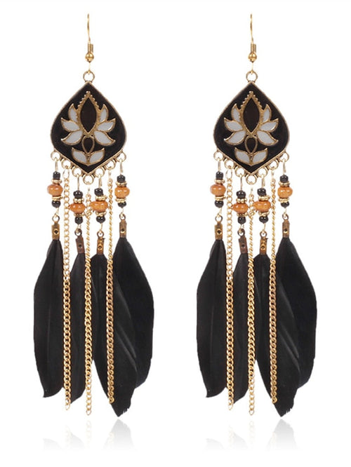 Earrings Ethnic Style Street Color Block Earring for Women